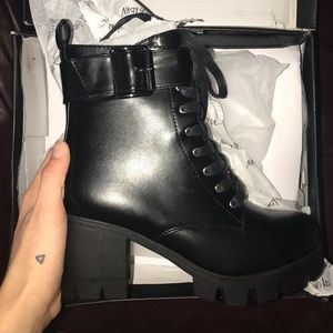 Brand new, never been worn Nasty Gal Boots!